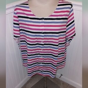 Woman's stripped top